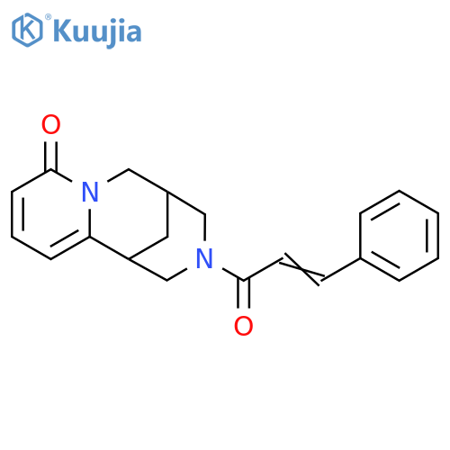 11-[(2E)-3-phenylprop-2-enoyl]-7,11-diazatricyclo[7.3.1.0^{2,7}]trideca-2,4-dien-6-one structure