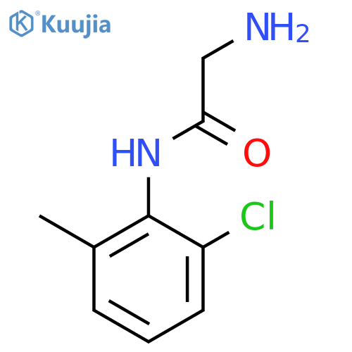 2-amino-N-(2-chloro-6-methylphenyl)acetamide structure