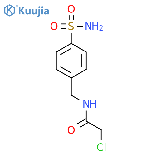 2-Chloro-N-(4-sulfamoylphenyl)methylacetamide structure