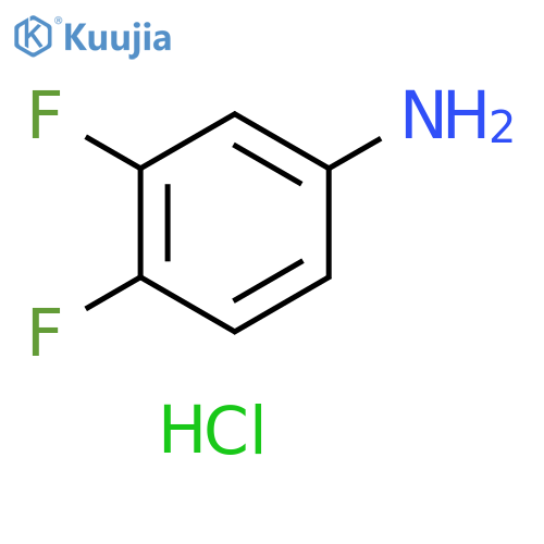 3,4-Difluoroaniline hydrochloride structure