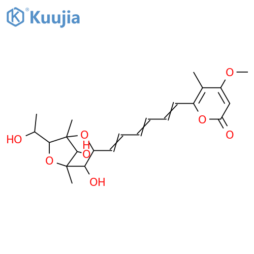 Aurovertin B; 2R-Hydroxy, O-de-Ac structure