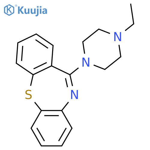 11-(4-Ethyl-1-piperazinyl)dibenzob,f1,4thiazepine Dihydrochloride structure