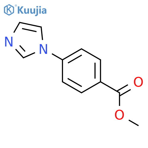 Methyl 4-(1H-imidazol-1-yl)benzoate structure