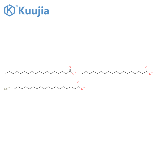 Octadecanoic acid,cerium salt (1:?) structure