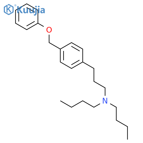 Benzenepropanamine,N,N-dibutyl-4-(phenoxymethyl)- structure