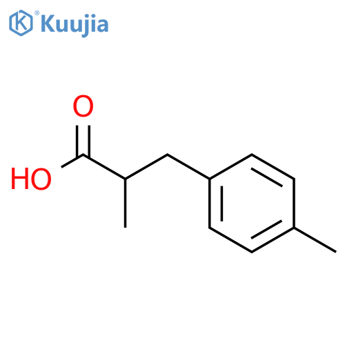 2-methyl-3-(4-methylphenyl)propanoic acid structure