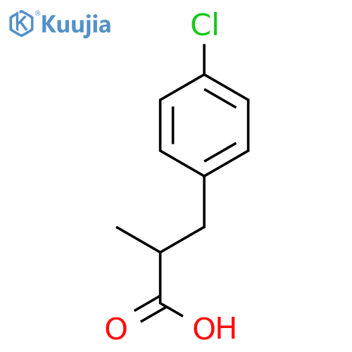 2-(4-Chlorobenzyl)propanoic Acid structure