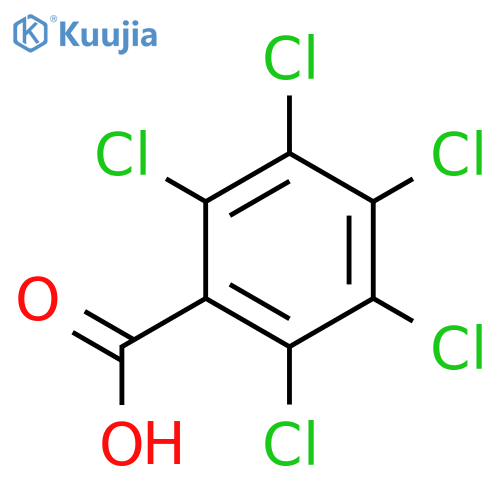 Pentachlorobenzoic Acid structure