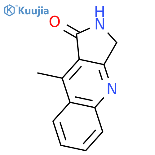 9-Methyl-1H,2H,3H-pyrrolo3,4-bquinolin-1-one structure