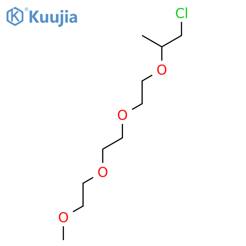 2,5,8,11-Tetraoxatridecane, 13-chloro-12-methyl- structure