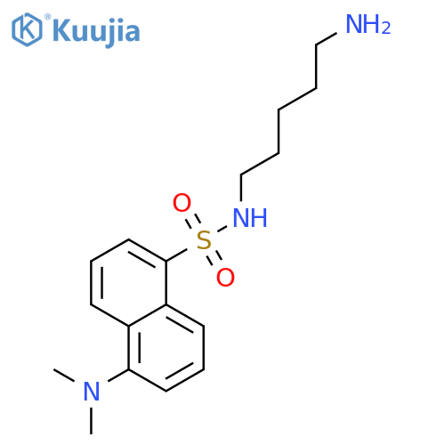 Dansylcadaverine structure