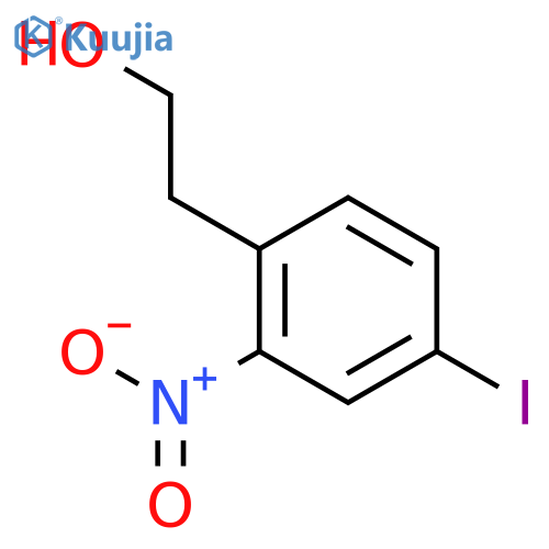 Benzeneethanol, 4-iodo-2-nitro- structure