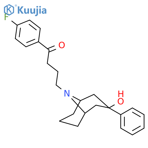 1-Butanone,1-(4-fluorophenyl)-4-(3-hydroxy-3-phenyl-9-azabicyclo[3.3.1]non-9-yl)- structure
