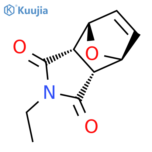 4,7-Epoxy-1H-isoindole-1,3(2H)-dione, 2-ethyl-3a,4,7,7a-tetrahydro-, (3aR,4S,7R,7aS)-rel- structure