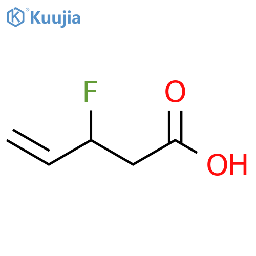 4-Pentenoic acid, 3-fluoro- structure