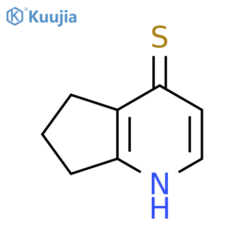 4H-Cyclopenta[b]pyridine-4-thione, 1,5,6,7-tetrahydro- structure