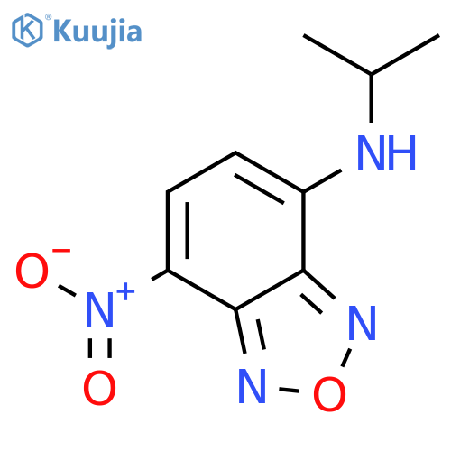 2,1,3-Benzoxadiazol-4-amine, N-(1-methylethyl)-7-nitro- structure