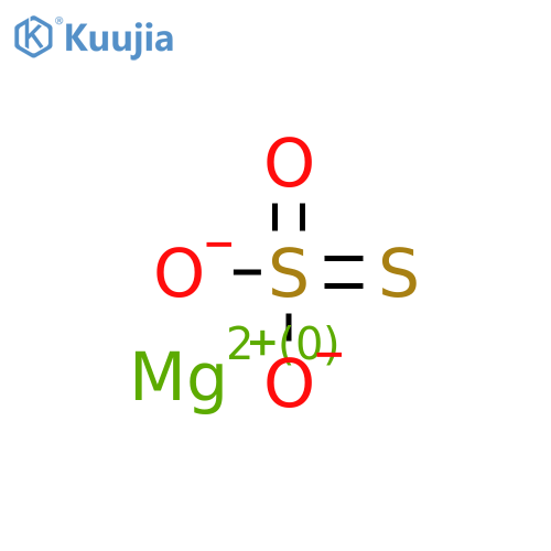 magnesium thiosulfate hexahydrate structure