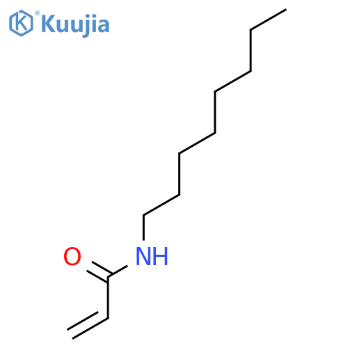 N-octylprop-2-enamide structure