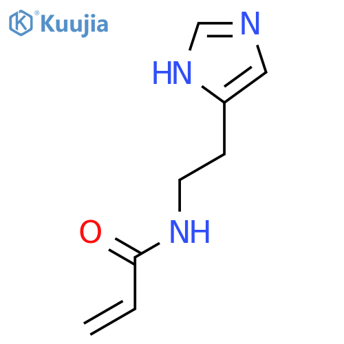 N-2-(1H-Imidazol-5-yl)ethylprop-2-enamide structure