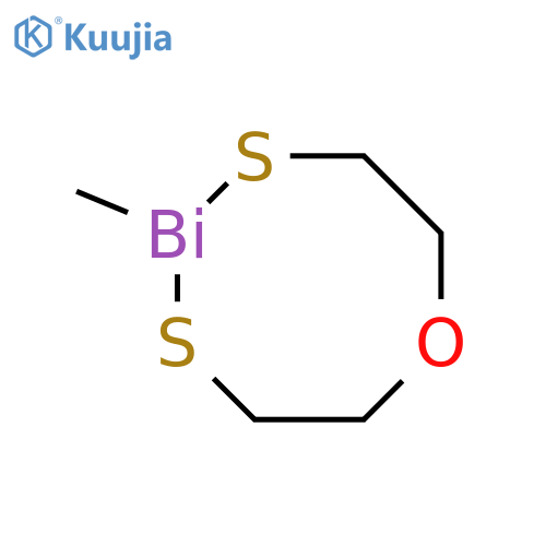 1,4,6,5-Oxadithiabismocane, 5-methyl- structure