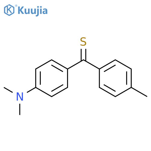 [4-(dimethylamino)phenyl]-(4-methylphenyl)methanethione structure