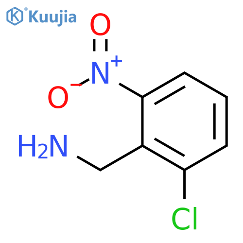 (2-Chloro-6-nitrophenyl)methanamine structure