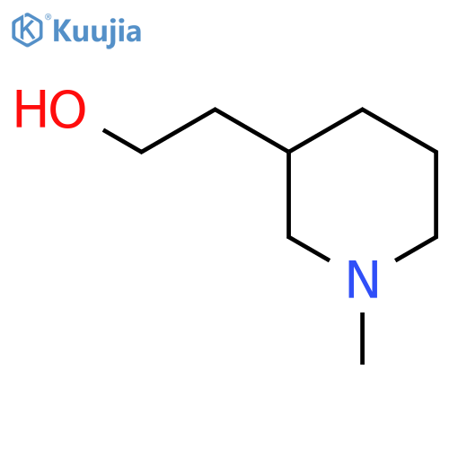 2-(1-Methylpiperidin-3-yl)ethan-1-ol structure
