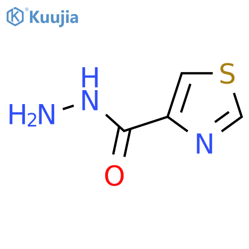 1,3-thiazole-4-carbohydrazide structure