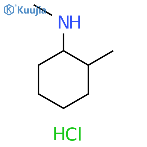 N,2-dimethylcyclohexan-1-amine hydrochloride structure