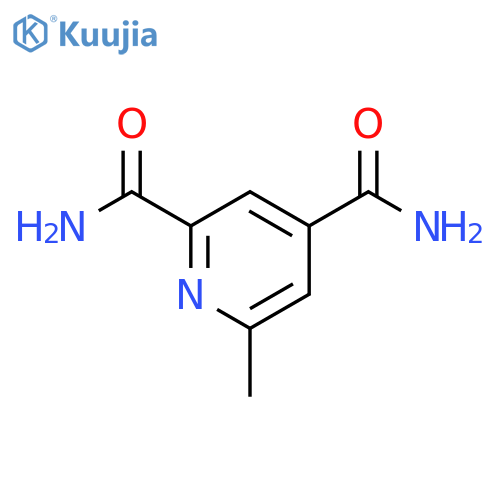 6-methyl-2,4-Pyridinedicarboxamide structure