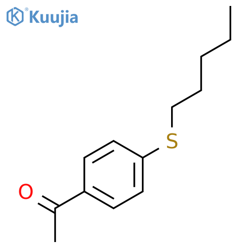 Ethanone, 1-[4-(pentylthio)phenyl]- structure