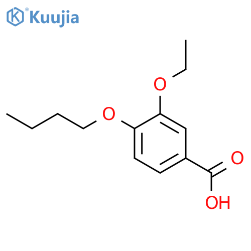 4-Butoxy-3-ethoxybenzoic Acid structure