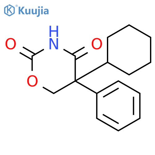 2H-1,3-Oxazine-2,4(3H)-dione,5-cyclohexyldihydro-5-phenyl- structure