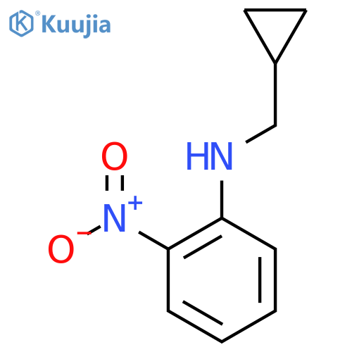 N-(Cyclopropylmethyl)-2-nitroaniline structure