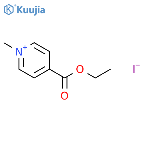 4-(Ethoxycarbonyl)-1-methylpyridin-1-ium iodide structure