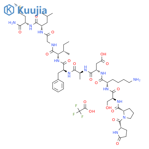 Eledoisin trifluoroacetate structure