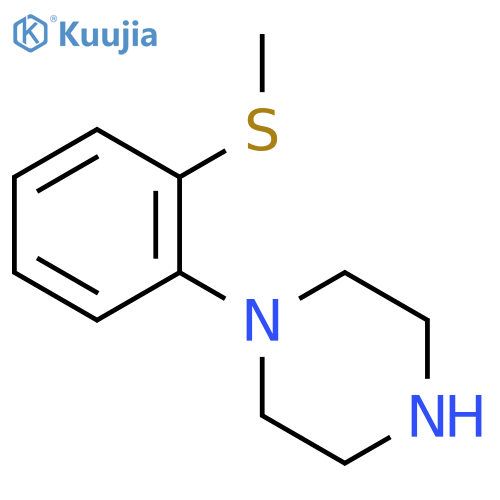1-2-(Methylsulfanyl)phenylpiperazine structure