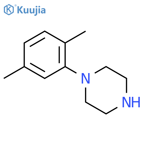 1-(2,5-Dimethylphenyl)piperazine structure