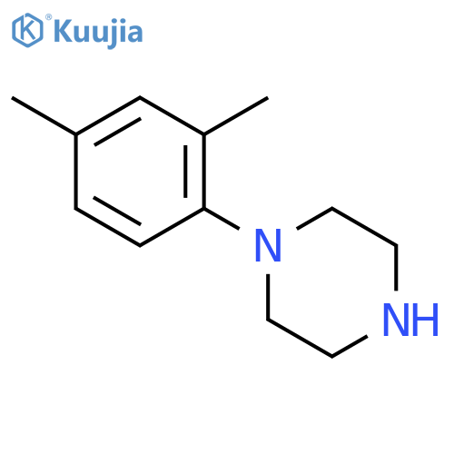1-(2,4-Dimethylphenyl)Piperazine structure