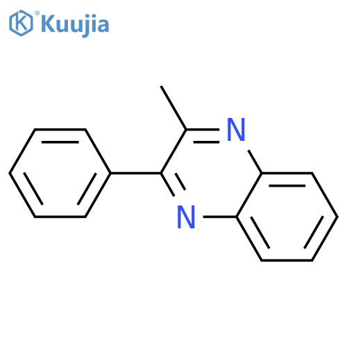 2-Phenyl-3-methylquinoxaline structure