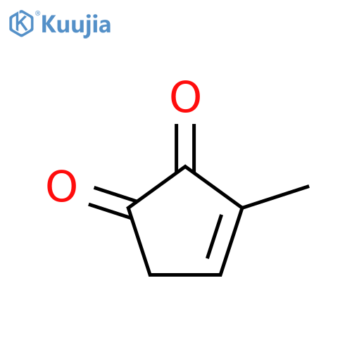 3-Cyclopentene-1,2-dione, 3-methyl- structure
