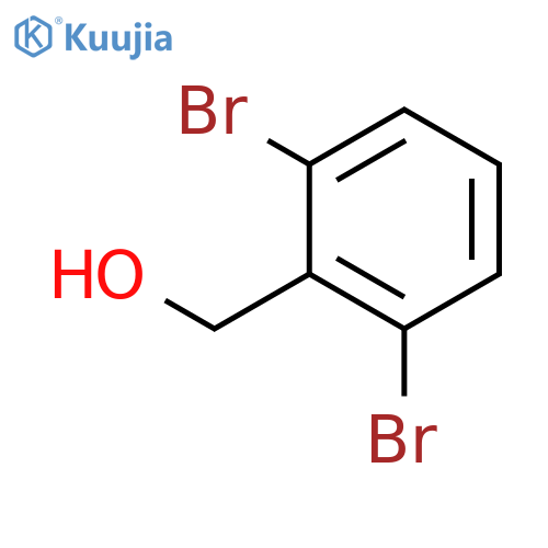 (2,6-Dibromophenyl)methanol structure