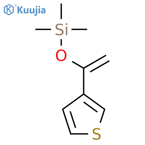 Silane, trimethyl[[1-(3-thienyl)ethenyl]oxy]- structure