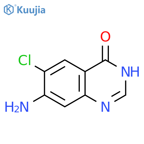 7-amino-6-chloro-3,4-dihydroquinazolin-4-one structure