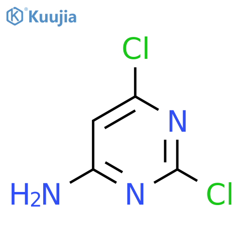 4-Amino-2,6-dichloropyrimidine structure