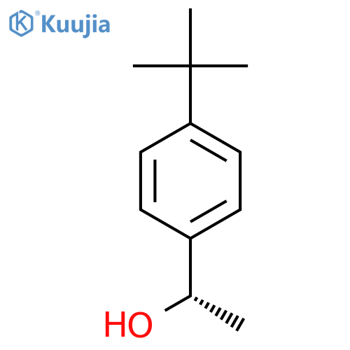 (1S)-1-(4-Tert-butylphenyl)ethan-1-ol structure