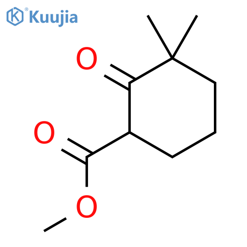 methyl 3,3-dimethyl-2-oxocyclohexane-1-carboxylate structure