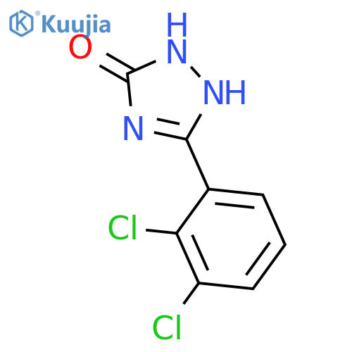 3H-1,2,4-Triazol-3-one, 5-(2,3-dichlorophenyl)-1,2-dihydro- structure
