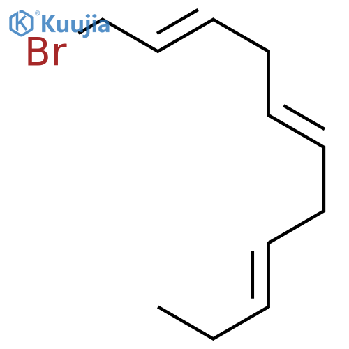2,5,8-Undecatriene, 1-bromo-, (E,E,E)- structure